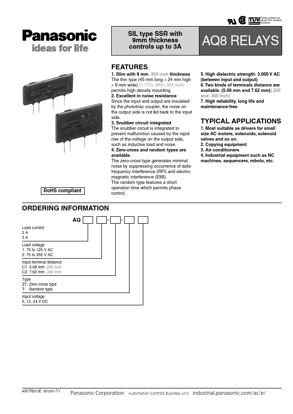 AQ2A2-C2-T12VDC