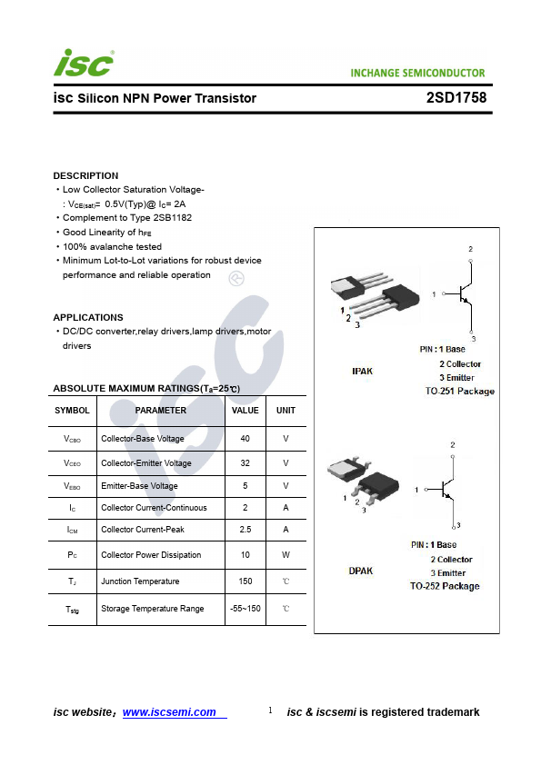 2SD1758