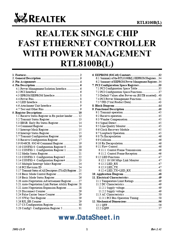 RTL8100B