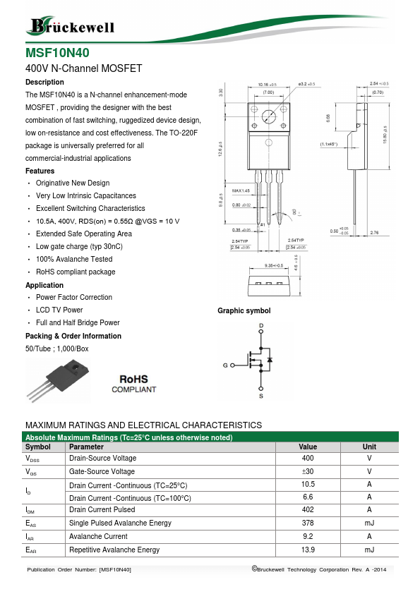 MSF10N40