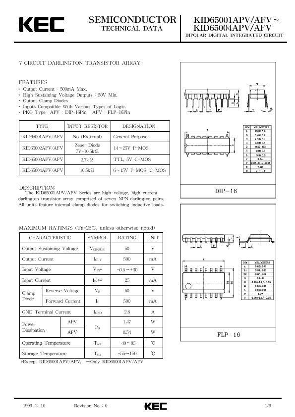 KID65002AFV