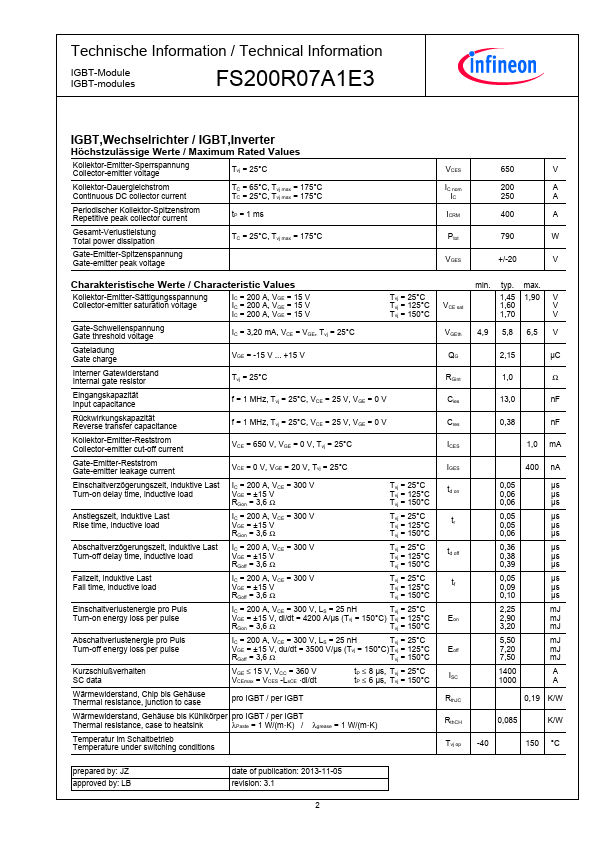 FS200R07A1E3