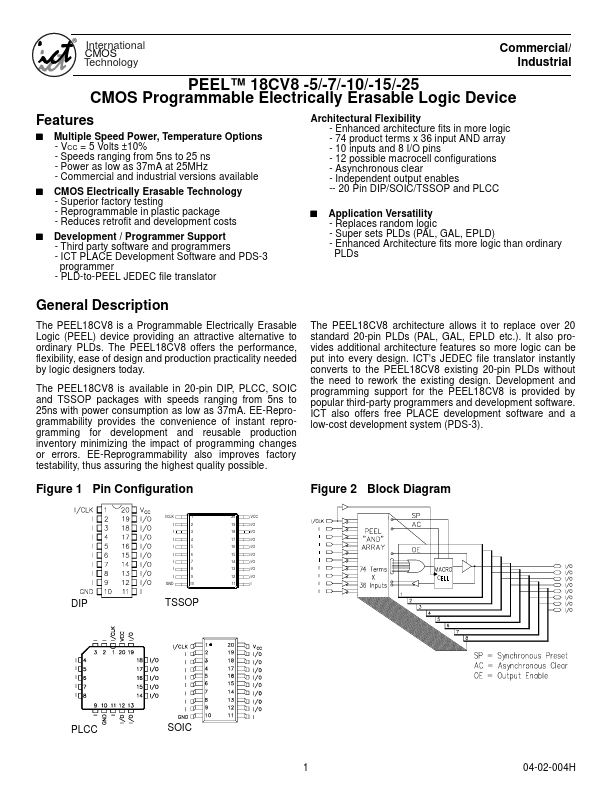 PEEL18CV8PI-10