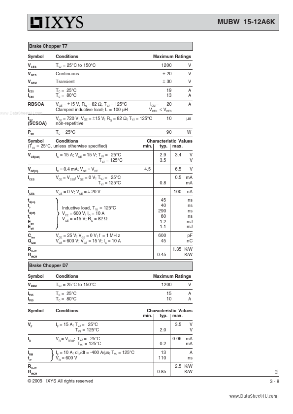 MUBW15-12A6K