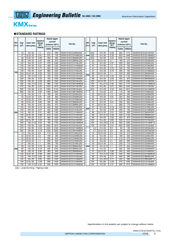 EKMX161Exx561ML60S