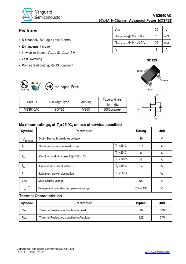 VS3640AC