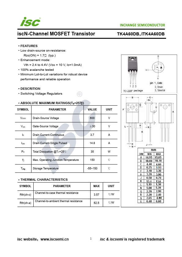 TK4A60DB