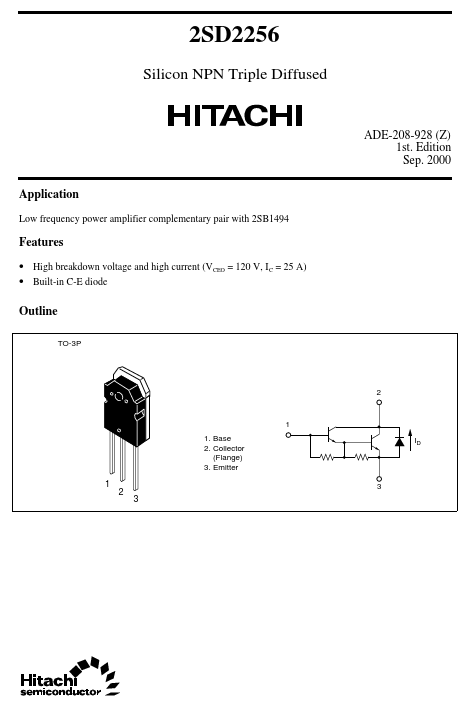 2SD2256