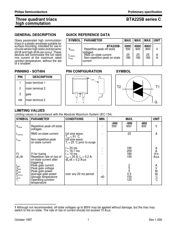 BTA225B-800C