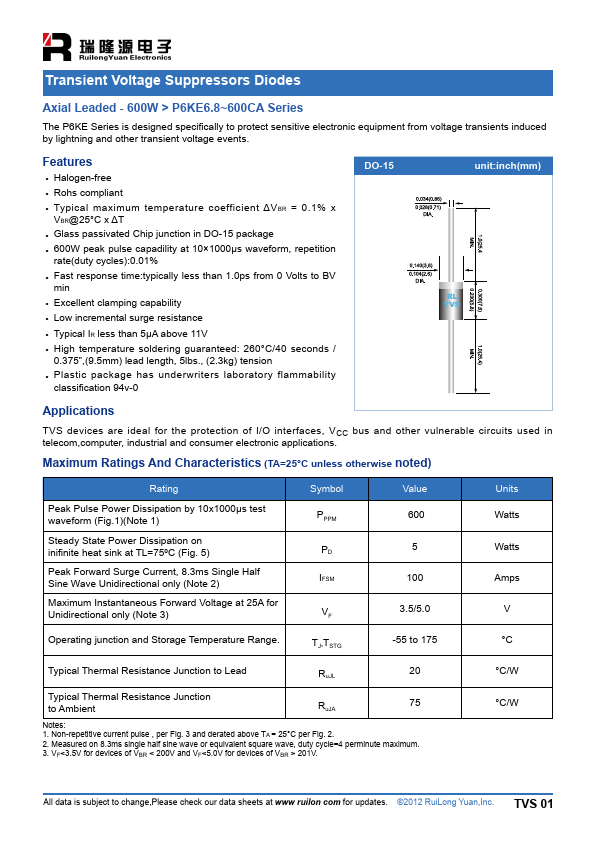 P6KE550A