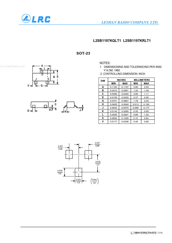 L2SB1197KQLT1G