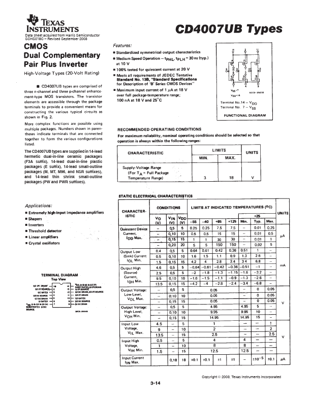 CD4007UBE