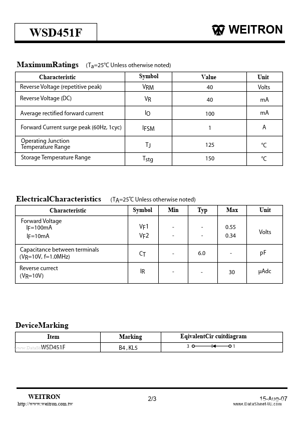 WSD451F