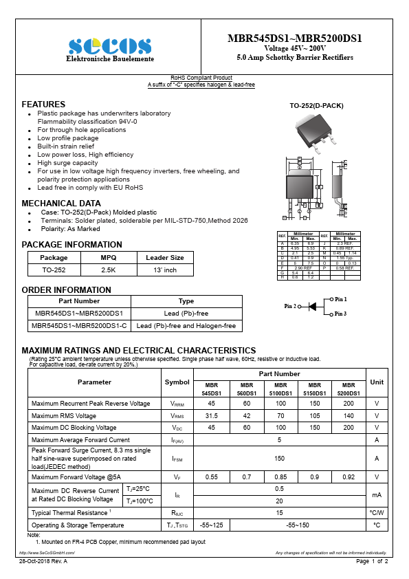 MBR5100DS1