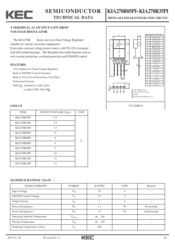 KIA278R25PI