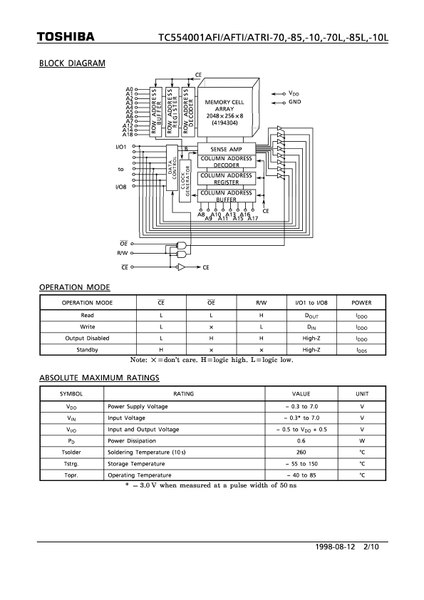 TC554001AFI-10