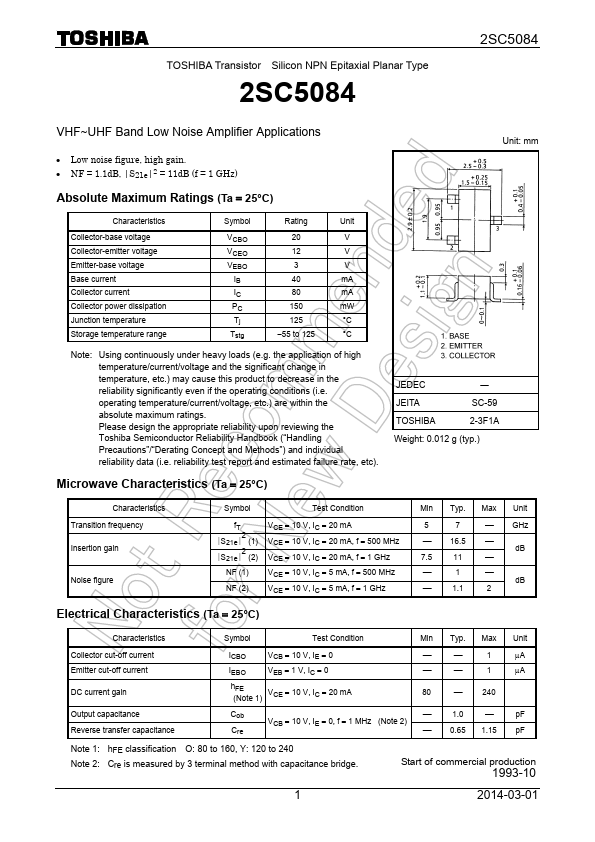 2SC5084