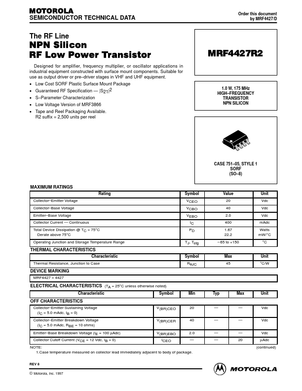 MRF4427R2