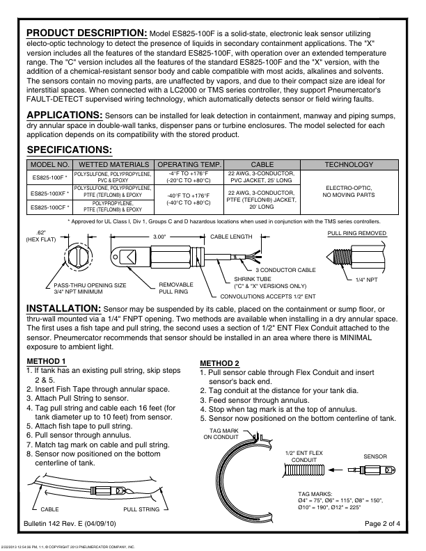 ES825-100F