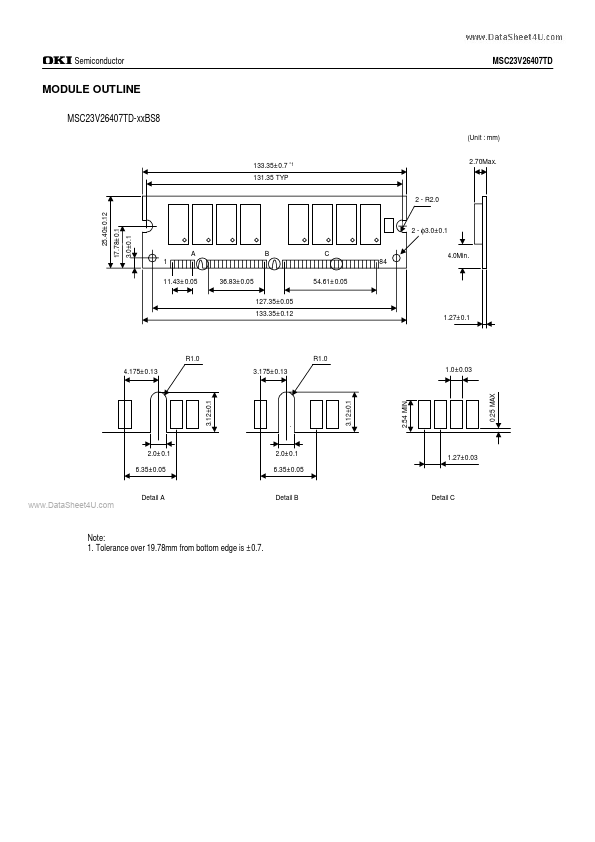 MSC23V26407TD-70BS8