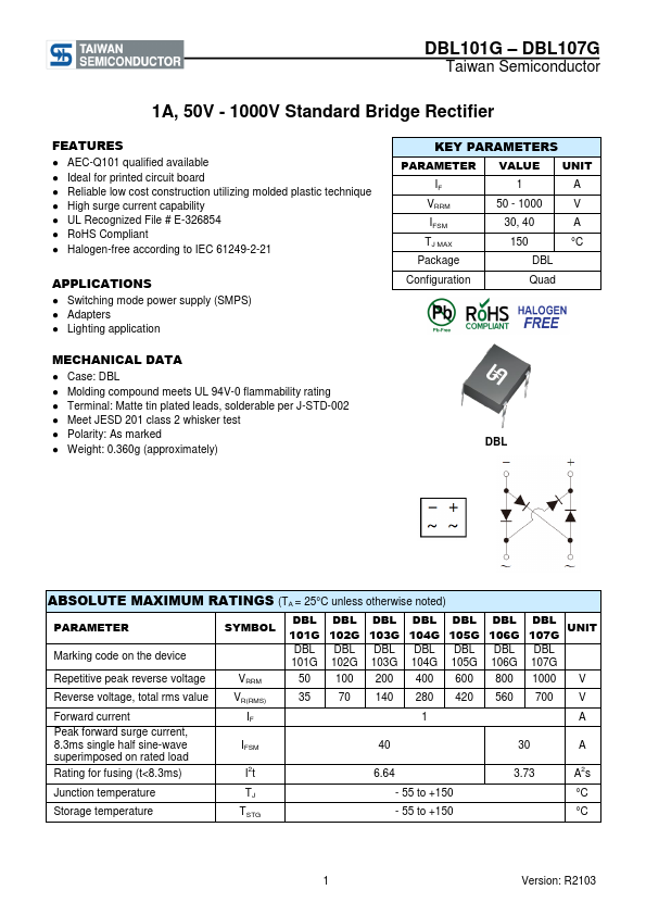 DBL105G