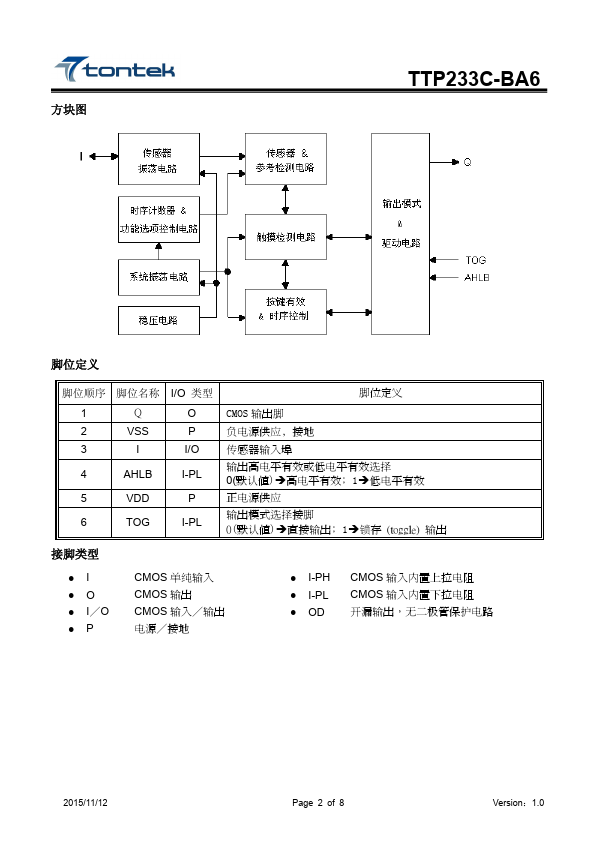 TTP233C-BA6