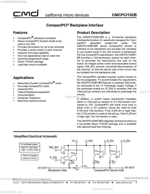 CMCPCI102B