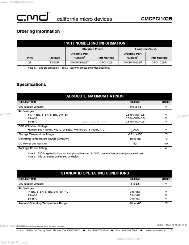 CMCPCI102B