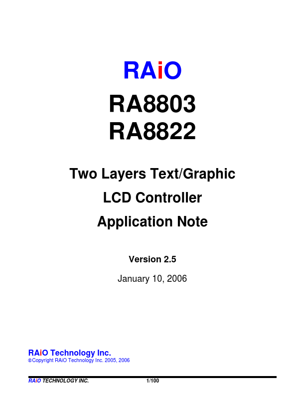 RA8803