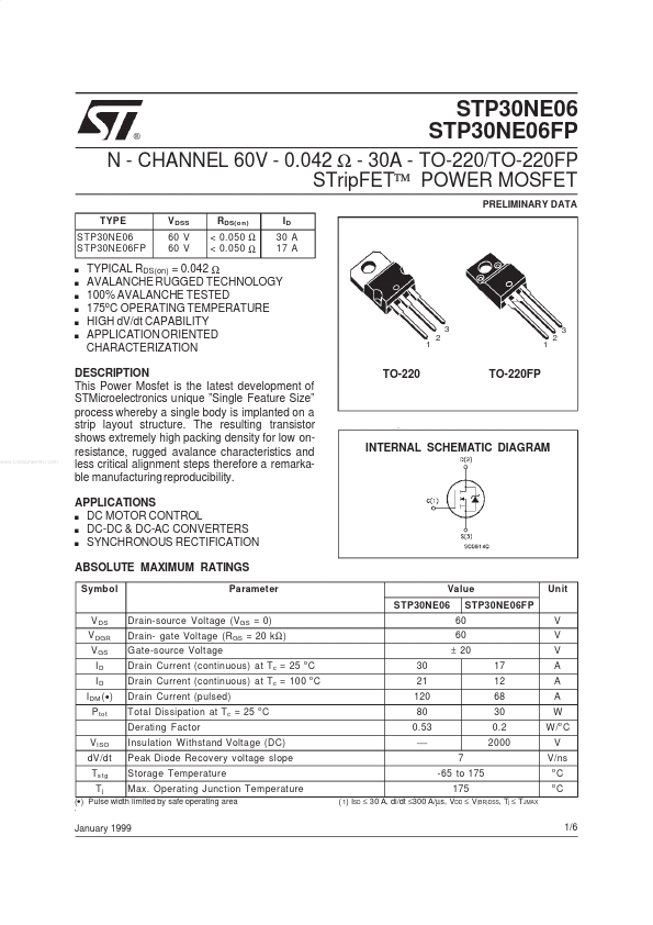 STP30NE06FP