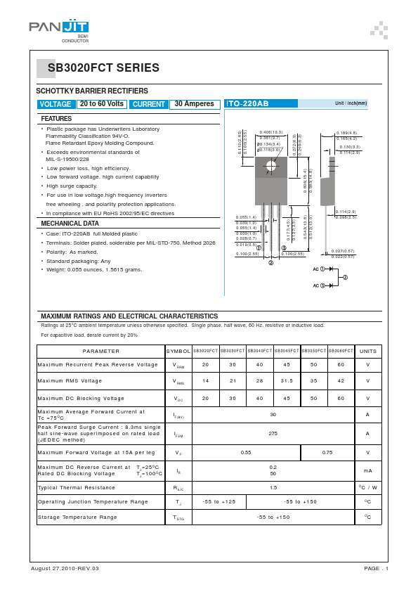 SB3030FCT