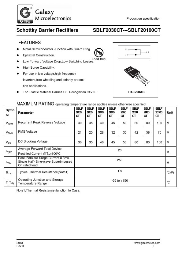 SBLF2030CT