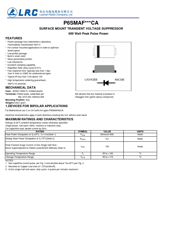 P6SMAF47CA