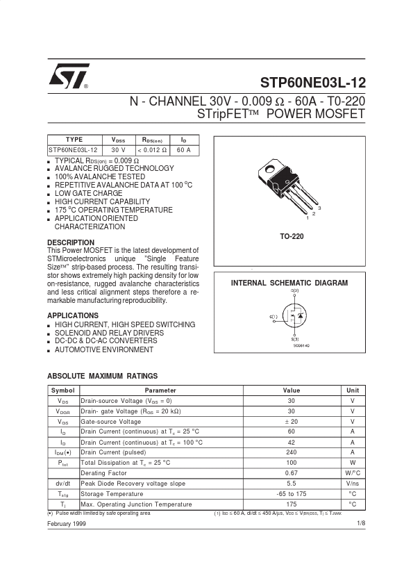 STP60NE03L-12