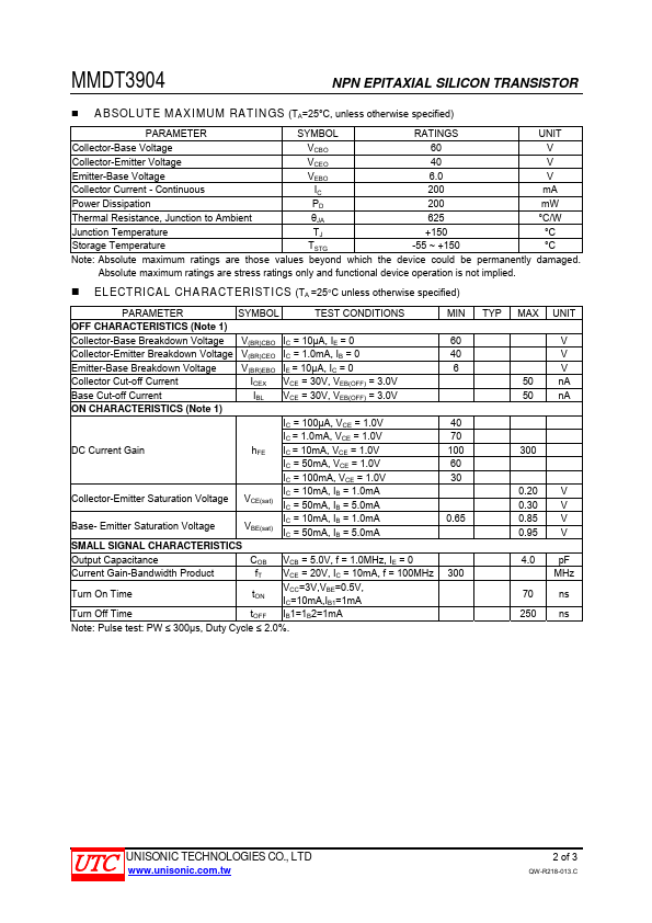 MMDT3904