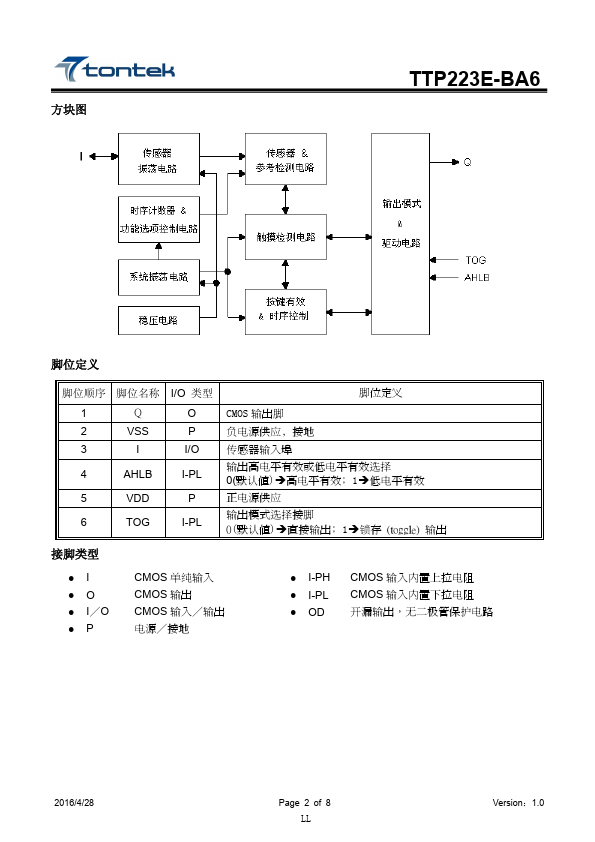 TTP223E-BA6