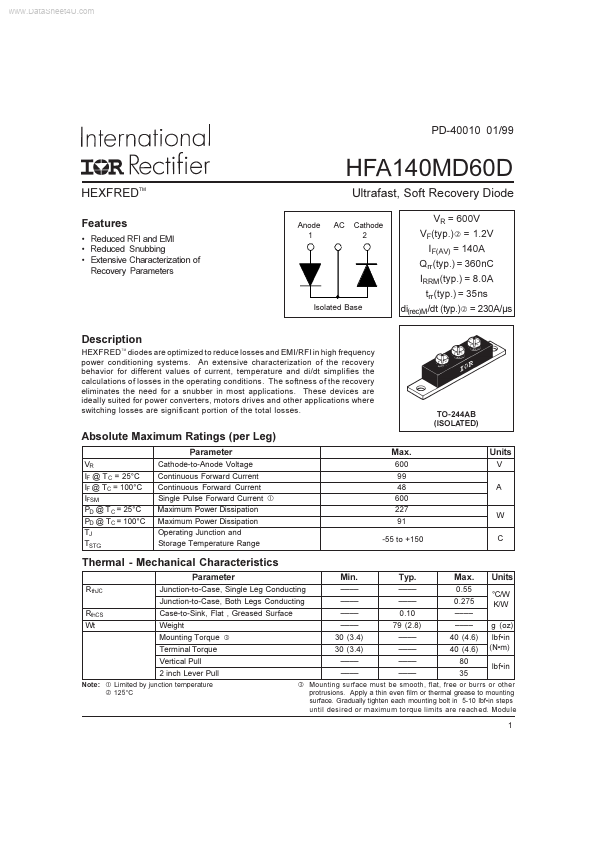 HFA140MD60D