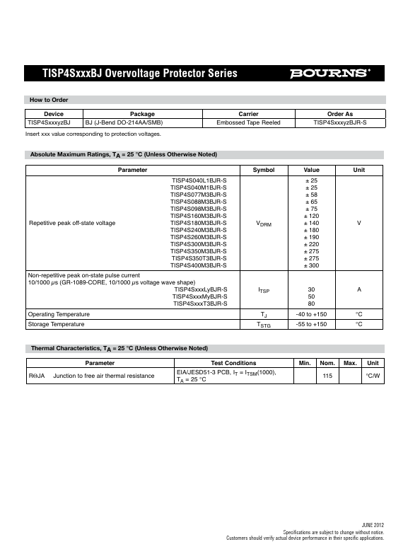 TISP4S088M3BJR-S