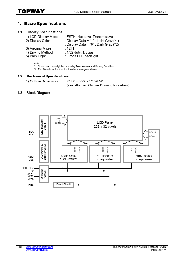 LM3122AGG-1