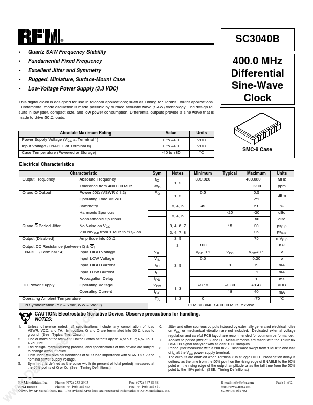 SC3040B