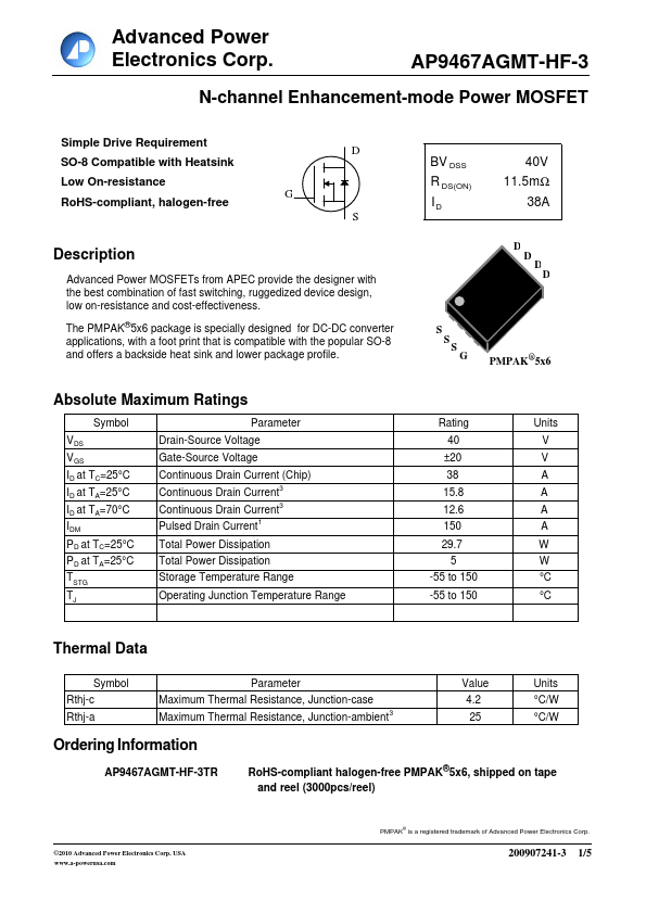 AP9467AGMT-HF-3