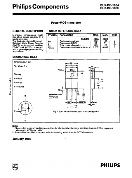 BUK436-100B