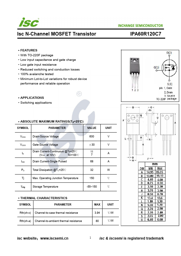 IPA60R120C7