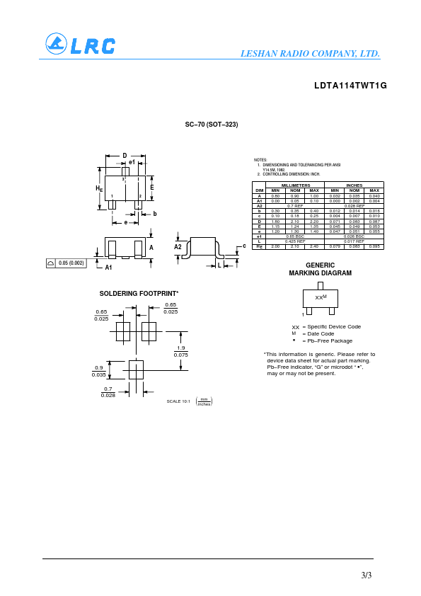 LDTA114TWT3G