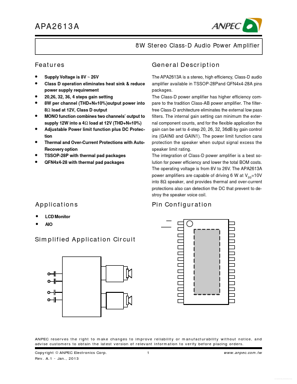 APA2613A