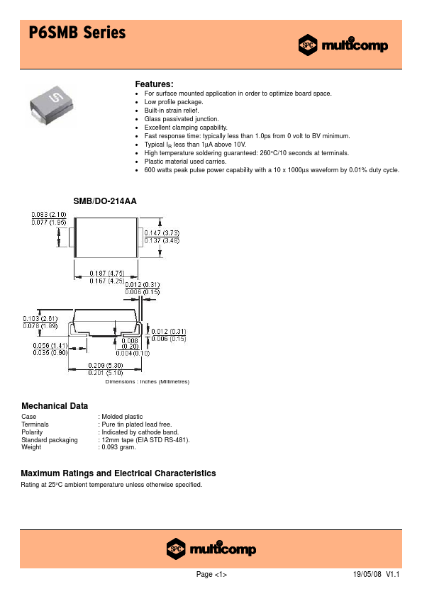 P6SMB36A