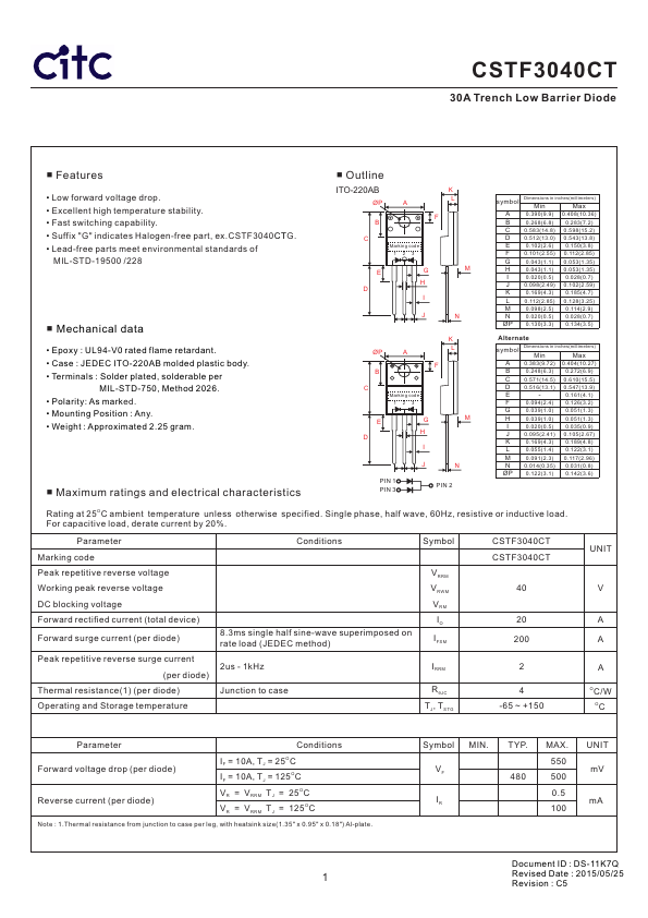 CSTF3040CT