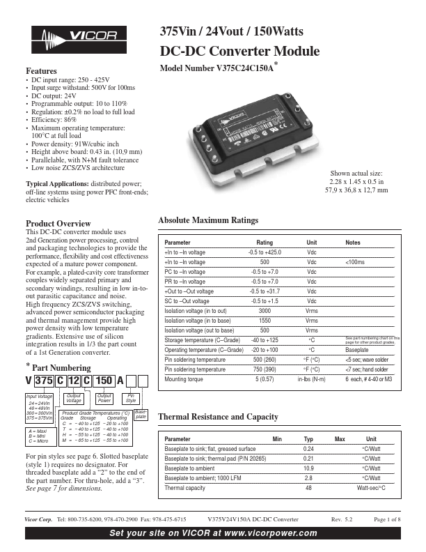 V375B12C150A