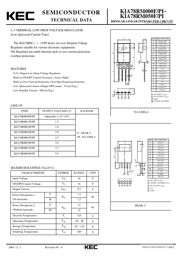 KIA78RM030PI