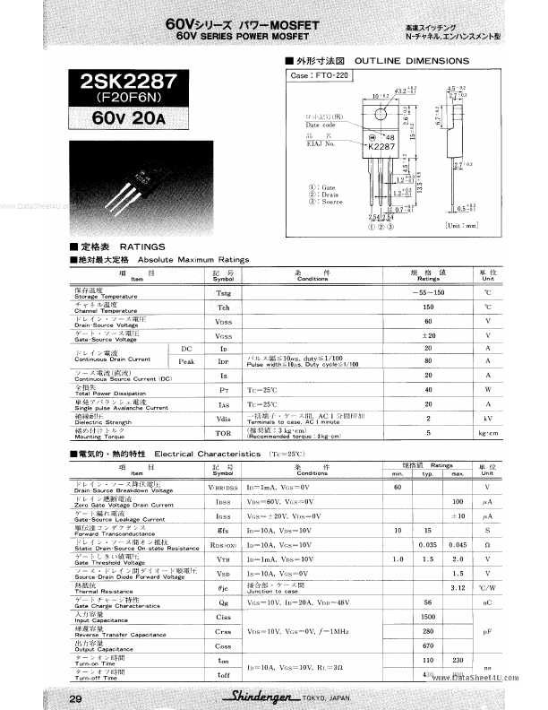 2SK2287